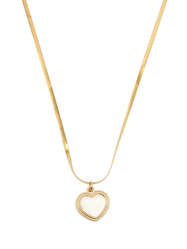 Trendy Gold Snake Chain Bow Lariat-thumb-1