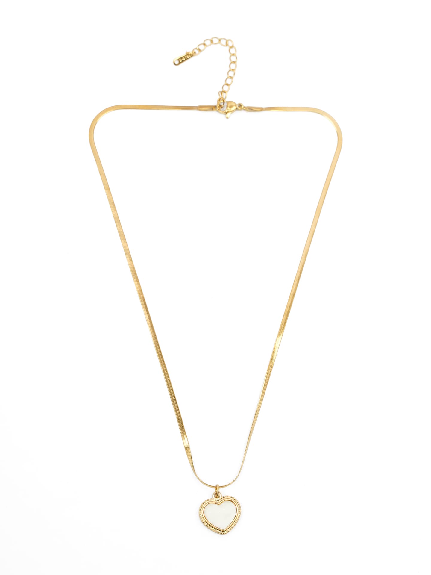 Trendy Gold Snake Chain Bow Lariat-2