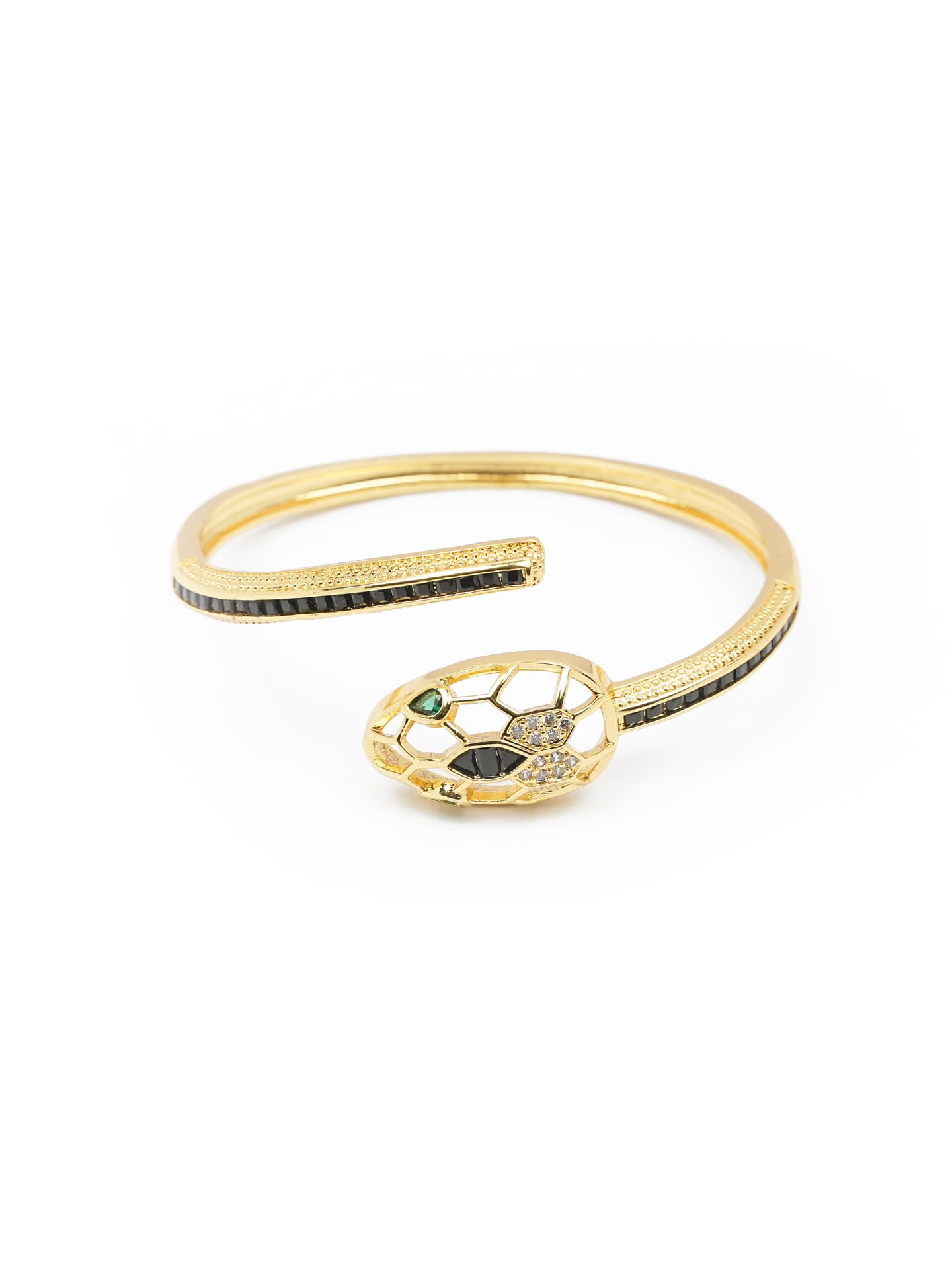 The Serpent Wrap Statement Bangle-1
