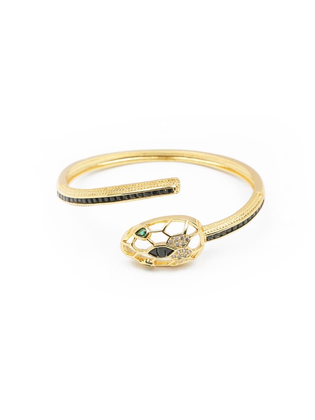 The Serpent Wrap Statement Bangle-thumb-1
