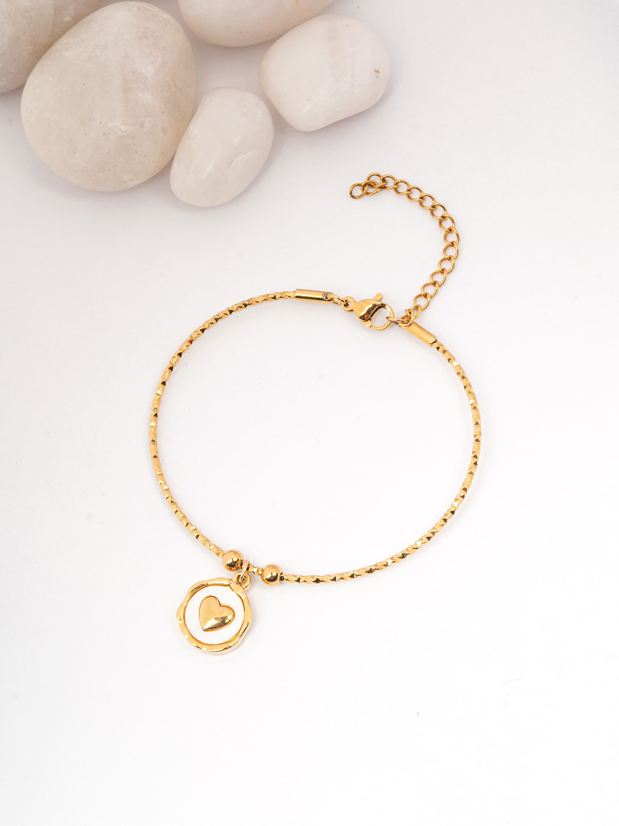 Sweetheart Medallion Charm Bracelet-0