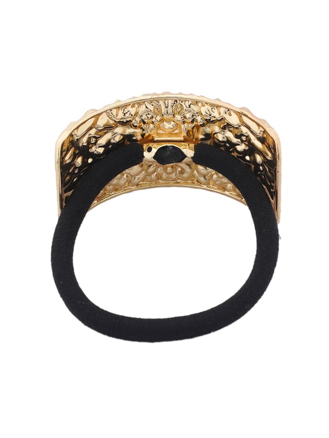 Sculptural Gold Hair Cuffs-thumb-2