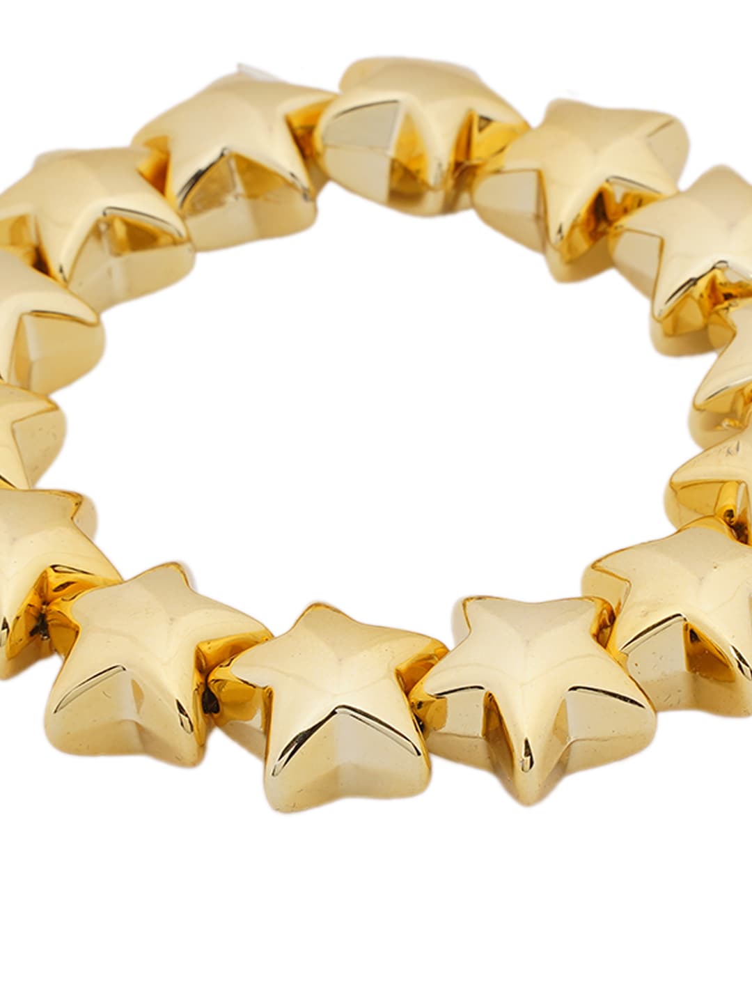 Gold Star Link Bracelet-1