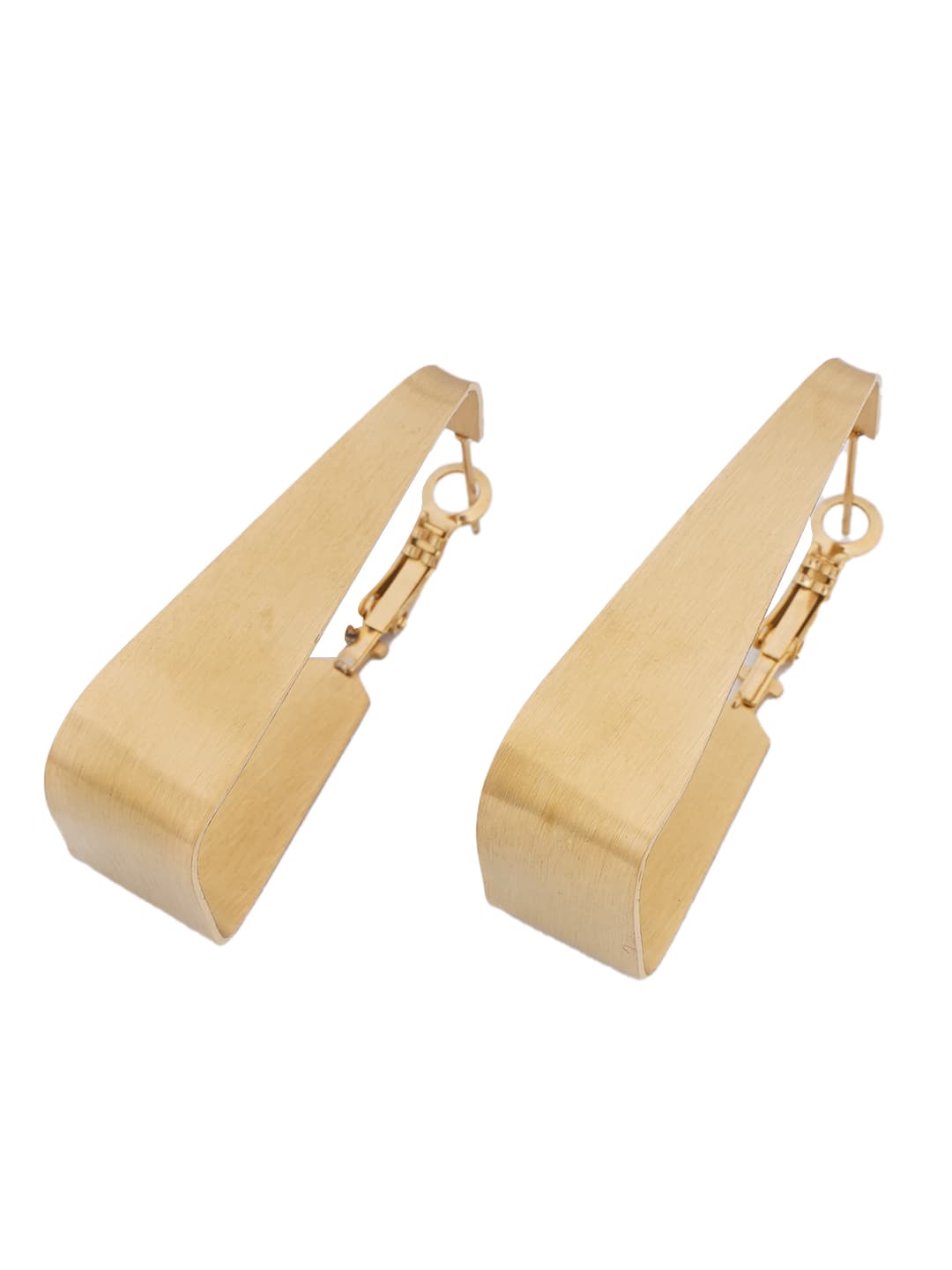 Brushed Gold Ribbon Drops-2