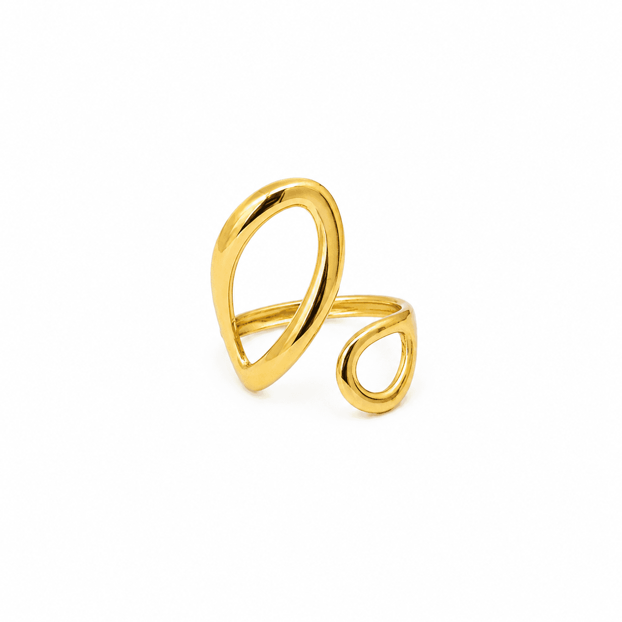 Modern Loop Open Golden Ring
