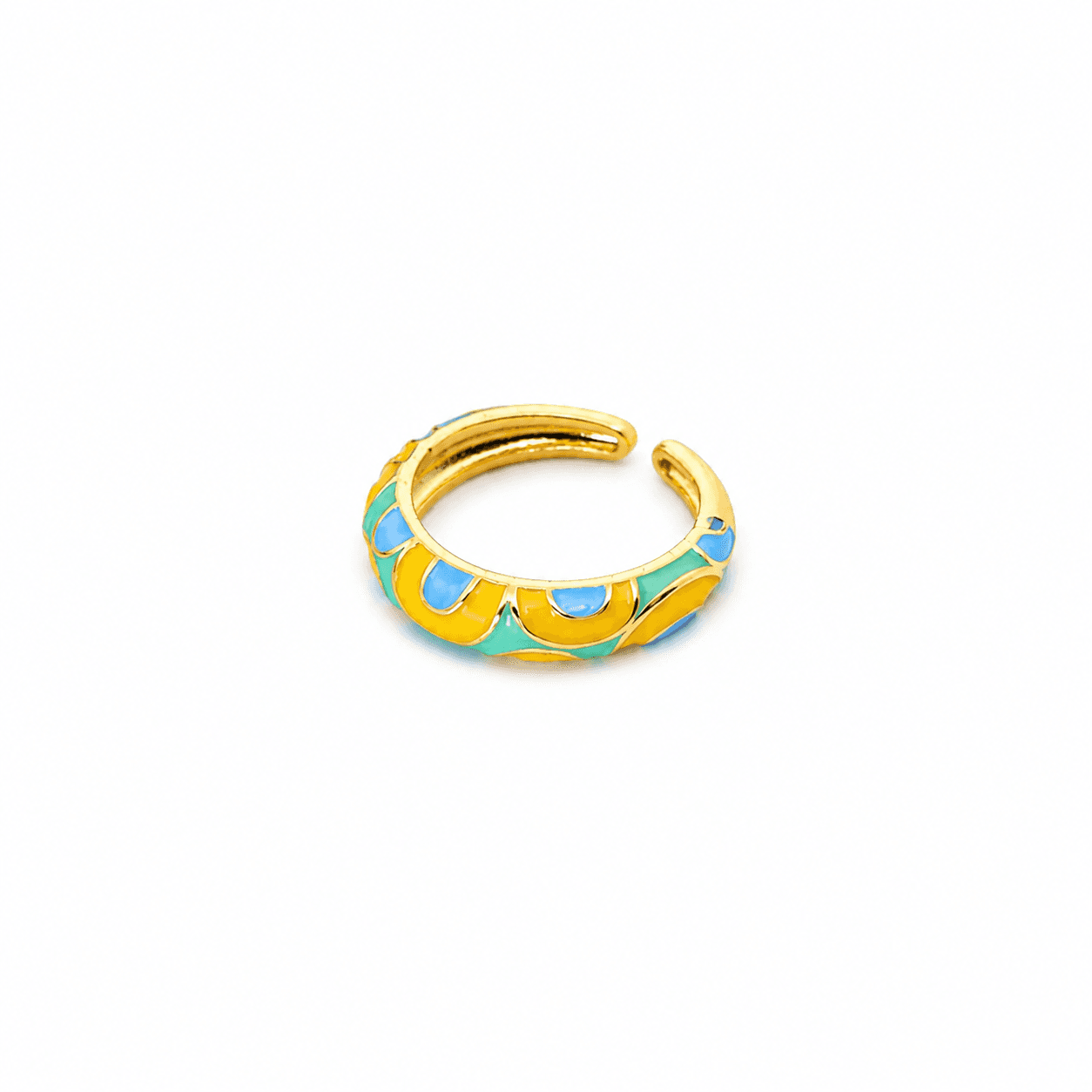 Colorful Enamel Ring