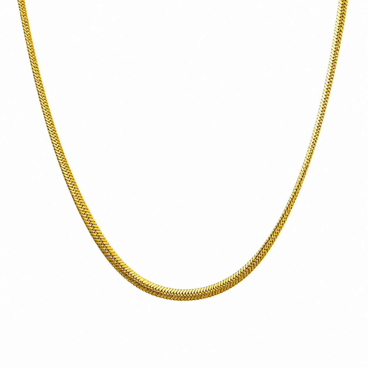 Imperial Snake Chain Necklace