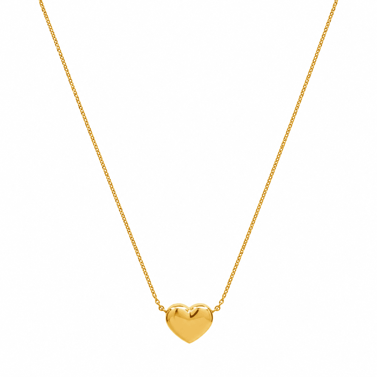 Dainty Gold Heart Necklace